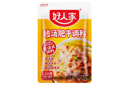 Haorenjia Beef In Sour Soup 好人家酸汤肥牛调料 100gm（VIP会员价：RM5.30）